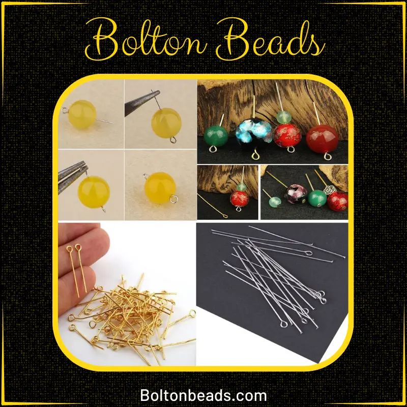 Eye Pins in Gold and Silver
