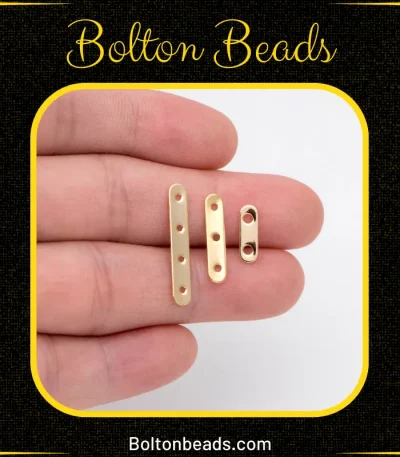 Gold multi-hole connector