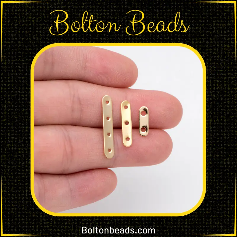 Gold multi-hole connector