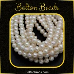 Shell pearls in Pakistan white