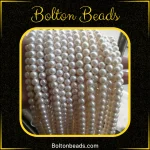Shell pearls in Pakistan white