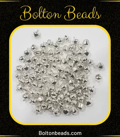 Silver Ghungroo Beads Jingle Bells Christmas (1)