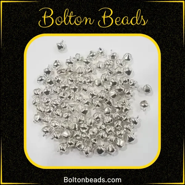 Silver Ghungroo Beads Jingle Bells Christmas (1)