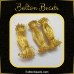 Silver gold beading wire,