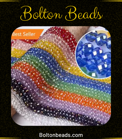 6mm faceted crystal beads with approximately 90 beads for jewelry making.